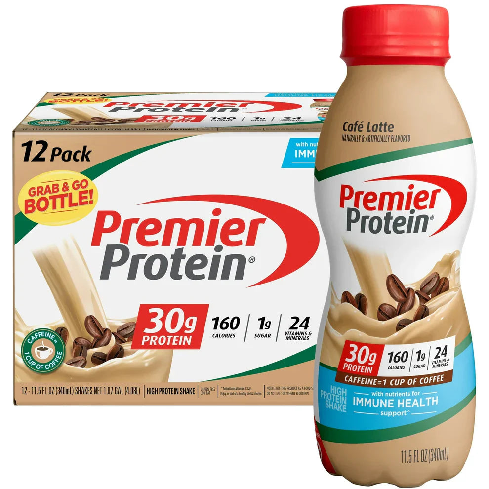 Premier Protein Shake, 30g Protein, 1g Sugar, 12 Pack