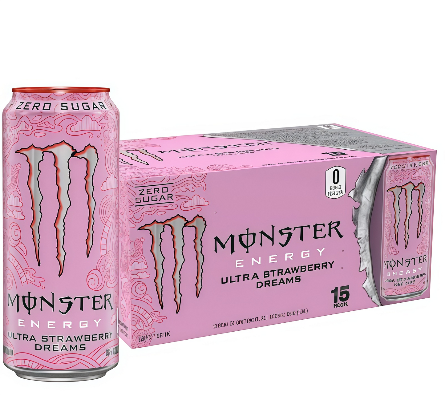 Sugar-Free 16oz Energy Drink (15 Cans)