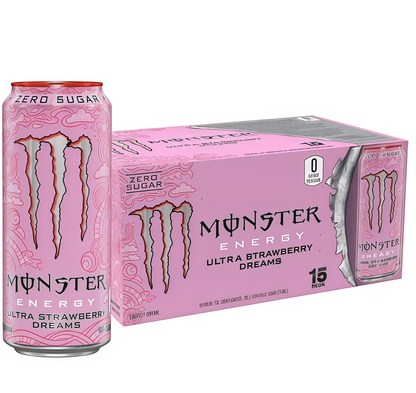 Sugar-Free 16oz Energy Drink (15 Cans)