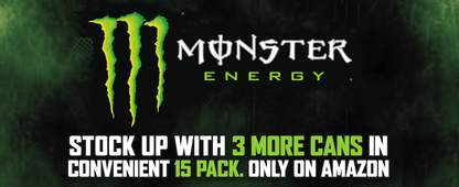 Sugar-Free 16oz Energy Drink (15 Cans)