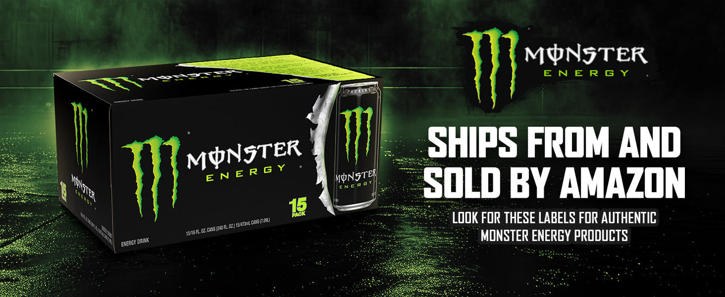Sugar-Free 16oz Energy Drink (15 Cans)