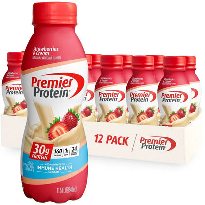 Premier Protein Shake, 30g Protein, 1g Sugar, 12 Pack