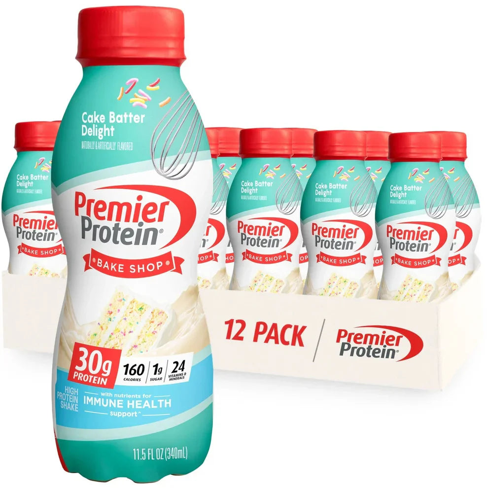 Premier Protein Shake, 30g Protein, 1g Sugar, 12 Pack