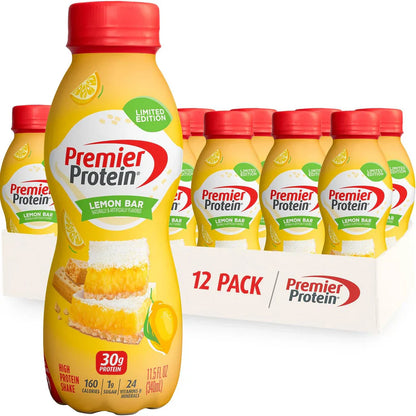 Premier Protein Shake, 30g Protein, 1g Sugar, 12 Pack