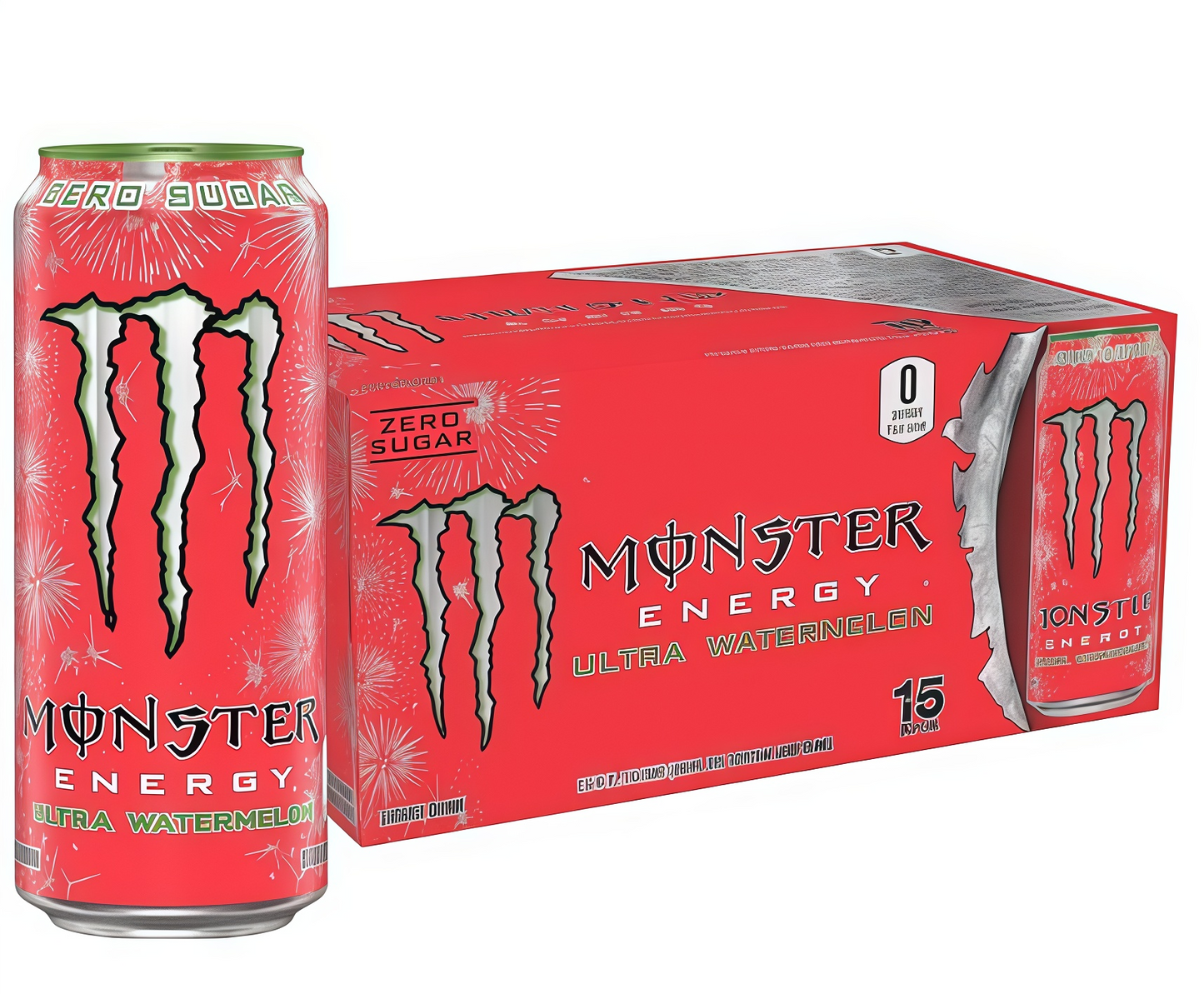 Sugar-Free 16oz Energy Drink (15 Cans)