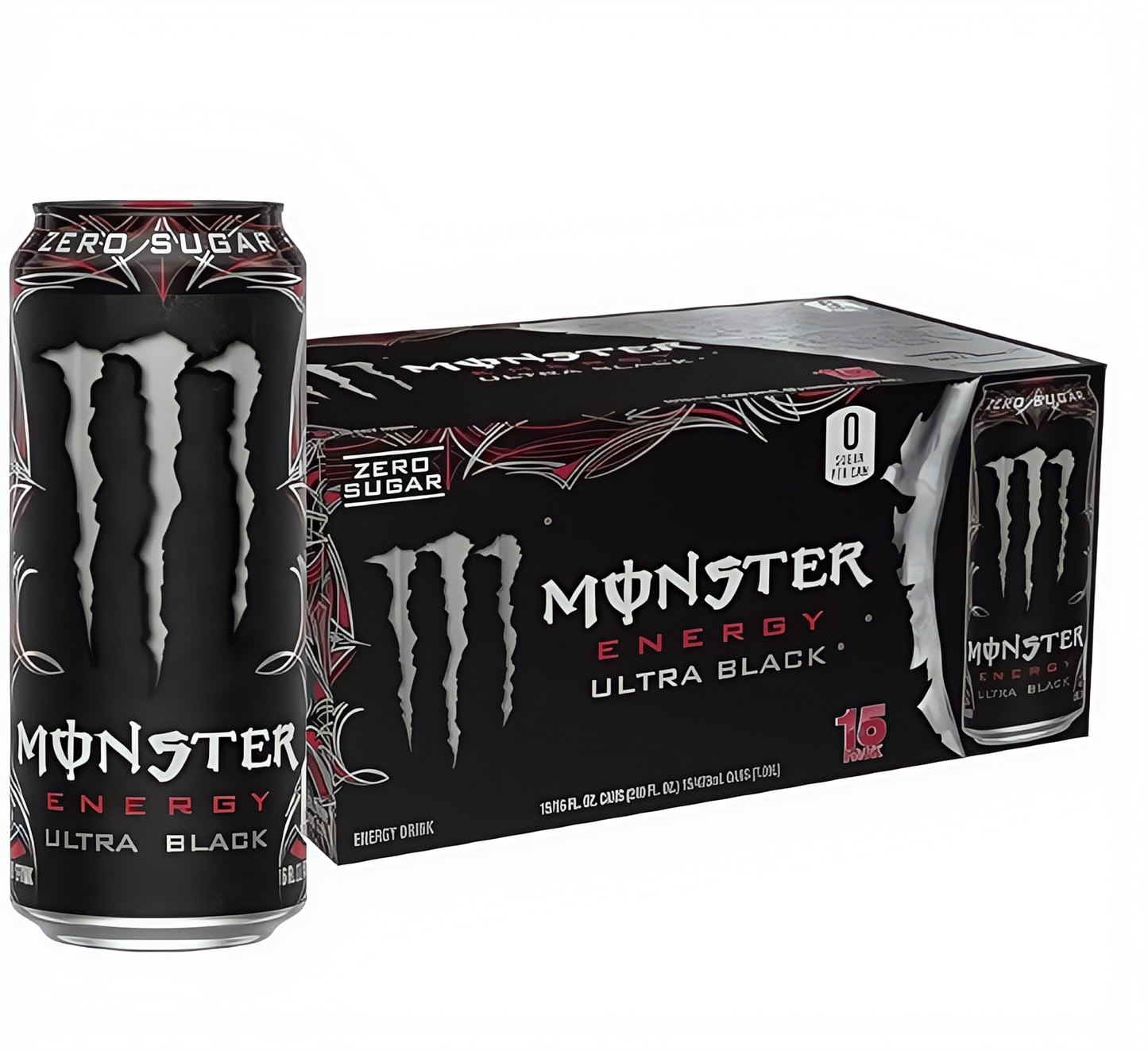 Sugar-Free 16oz Energy Drink (15 Cans)